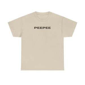 Peepee Funny Couple Matching Meme Graphic T-Shirt